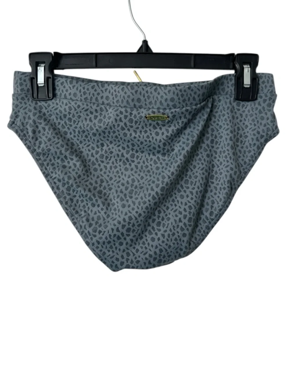 Aqua Blu Multi Grey Spot Print Racer Briefs Size S
